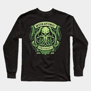 Cthulhu Miskatonic University Long Sleeve T-Shirt